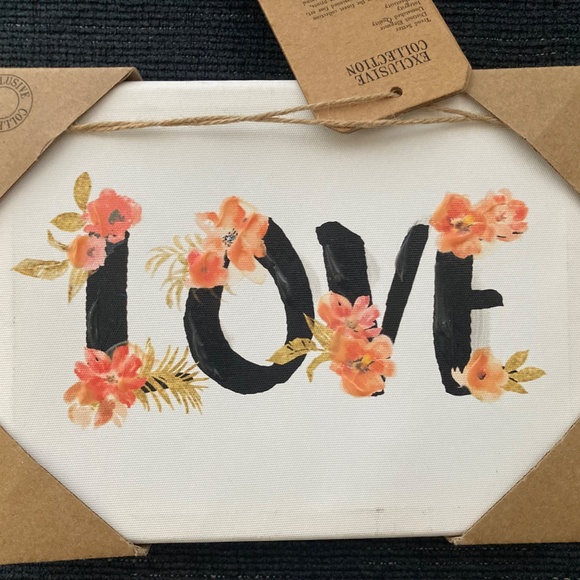 Love wall canvas - Picture 2 of 3